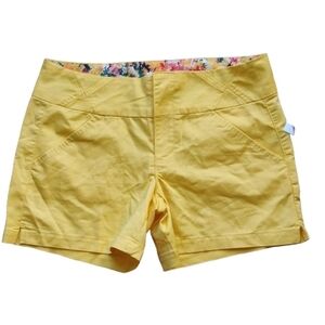 NEW Bright Yellow Tailored Shorts | Dressy Summer Minimalist